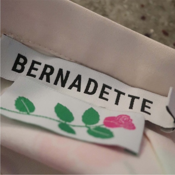 Bernadette Stretch Silk Floral Print Skirt - Picture 5 of 8